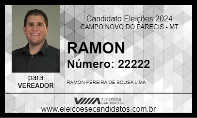 Candidato RAMON 2024 - CAMPO NOVO DO PARECIS - Eleições