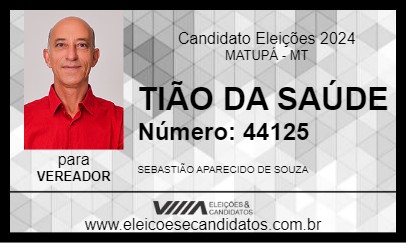 Candidato TIÃO DA SAÚDE 2024 - MATUPÁ - Eleições