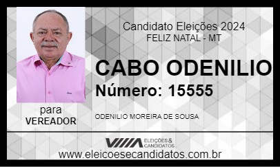 Candidato CABO ODENILIO 2024 - FELIZ NATAL - Eleições