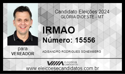 Candidato IRMAO 2024 - GLÓRIA D\OESTE - Eleições