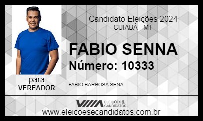 Candidato FABIO SENNA 2024 - CUIABÁ - Eleições