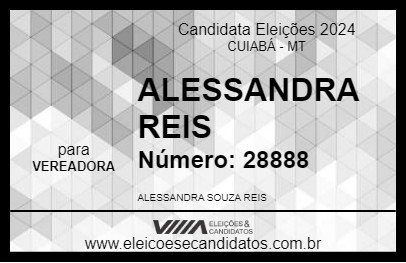 Candidato ALESSANDRA REIS 2024 - CUIABÁ - Eleições