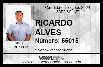 Candidato RICARDO ALVES 2024 - SORRISO - Eleições