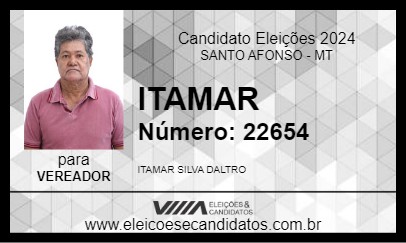 Candidato ITAMAR 2024 - SANTO AFONSO - Eleições