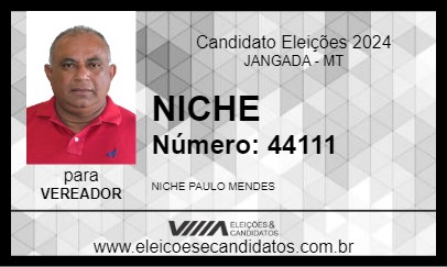 Candidato NICHE 2024 - JANGADA - Eleições