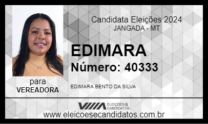 Candidato EDIMARA 2024 - JANGADA - Eleições