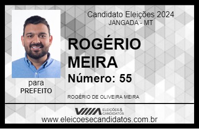 Candidato ROGÉRIO MEIRA 2024 - JANGADA - Eleições