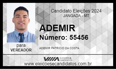 Candidato ADEMIR 2024 - JANGADA - Eleições