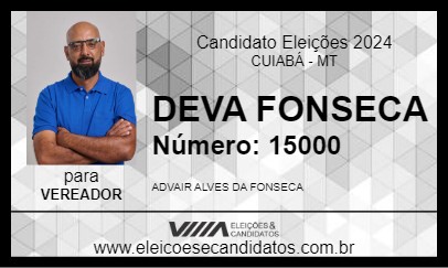 Candidato DEVA FONSECA 2024 - CUIABÁ - Eleições