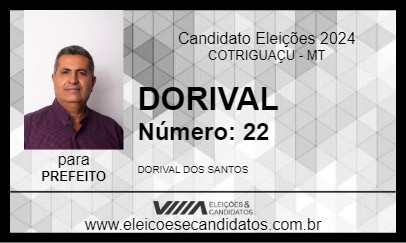 Candidato DORIVAL 2024 - COTRIGUAÇU - Eleições