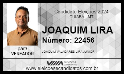 Candidato JOAQUIM LIRA 2024 - CUIABÁ - Eleições