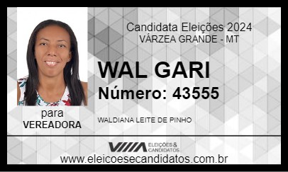 Candidato WAL GARI 2024 - VÁRZEA GRANDE - Eleições