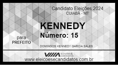 Candidato KENNEDY 2024 - CUIABÁ - Eleições