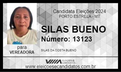 Candidato SILAS BUENO 2024 - PORTO ESTRELA - Eleições