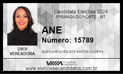 Candidato ANE 2024 - IPIRANGA DO NORTE - Eleições