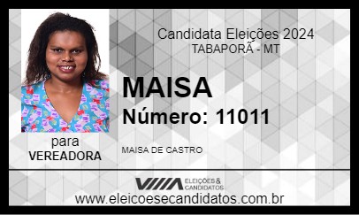 Candidato MAISA 2024 - TABAPORÃ - Eleições