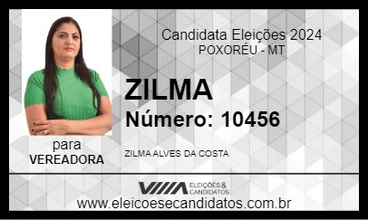 Candidato ZILMA 2024 - POXORÉU - Eleições