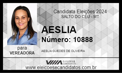 Candidato AESLIA 2024 - SALTO DO CÉU - Eleições