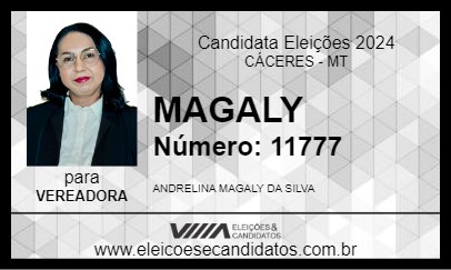 Candidato MAGALY 2024 - CÁCERES - Eleições