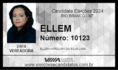 Candidato ELLEM 2024 - RIO BRANCO - Eleições