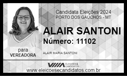 Candidato ALAIR SANTONI 2024 - PORTO DOS GAÚCHOS - Eleições