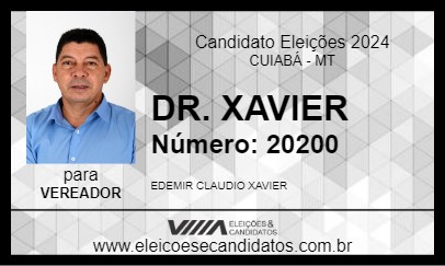 Candidato DR. XAVIER 2024 - CUIABÁ - Eleições