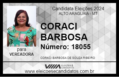 Candidato CORACI BARBOSA 2024 - ALTO ARAGUAIA - Eleições