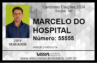 Candidato MARCELO DO HOSPITAL 2024 - ITAÚBA - Eleições