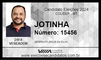 Candidato JOTINHA 2024 - COLÍDER - Eleições