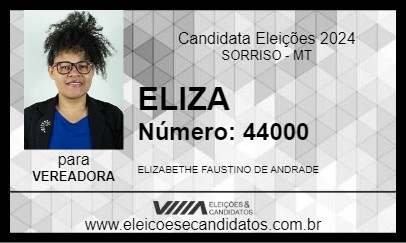 Candidato ELIZA 2024 - SORRISO - Eleições