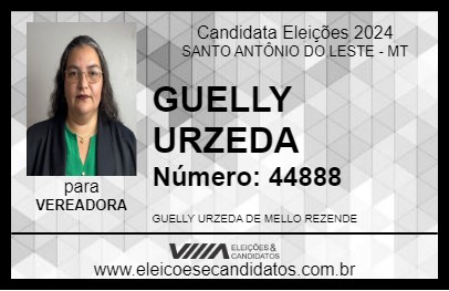 Candidato GUELLY URZEDA 2024 - SANTO ANTÔNIO DO LESTE - Eleições