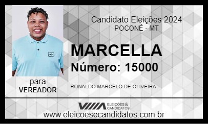 Candidato MARCELLA 2024 - POCONÉ - Eleições