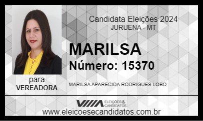 Candidato MARILSA 2024 - JURUENA - Eleições