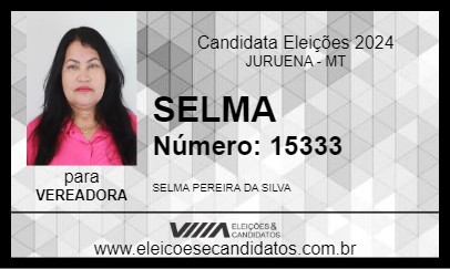 Candidato SELMA 2024 - JURUENA - Eleições