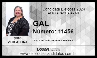 Candidato GAL 2024 - ALTO ARAGUAIA - Eleições