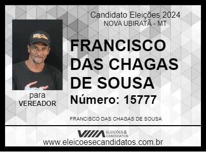 Candidato ZÉ GALINHA 2024 - NOVA UBIRATÃ - Eleições