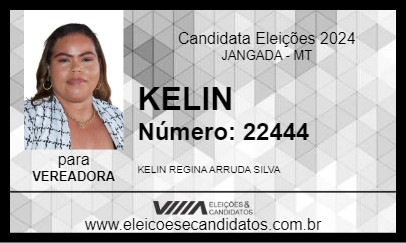 Candidato KELIN 2024 - JANGADA - Eleições