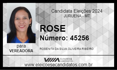 Candidato ROSE 2024 - JURUENA - Eleições