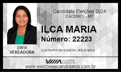 Candidato ILCA MARIA 2024 - CÁCERES - Eleições