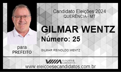 Candidato GILMAR WENTZ 2024 - QUERÊNCIA - Eleições