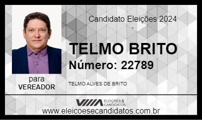 Candidato TELMO BRITO 2024 - QUERÊNCIA - Eleições