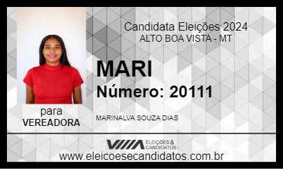 Candidato MARI 2024 - ALTO BOA VISTA - Eleições