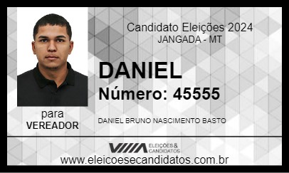 Candidato DANIEL 2024 - JANGADA - Eleições