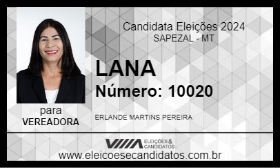 Candidato LANA 2024 - SAPEZAL - Eleições