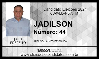 Candidato JADILSON 2024 - CURVELÂNDIA - Eleições