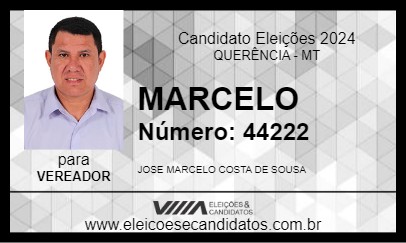 Candidato MARCELO 2024 - QUERÊNCIA - Eleições