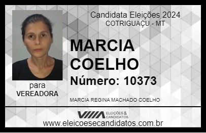 Candidato MARCIA COELHO 2024 - COTRIGUAÇU - Eleições