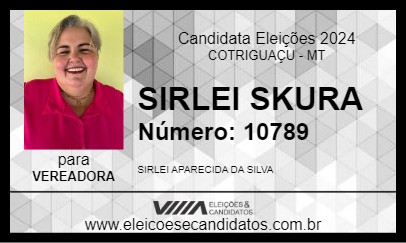 Candidato SIRLEI SKURA 2024 - COTRIGUAÇU - Eleições