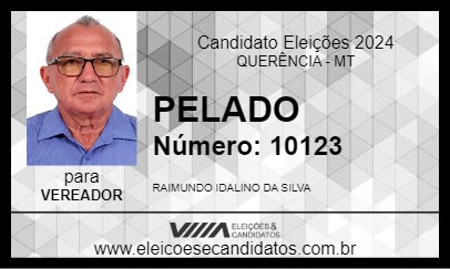 Candidato PELADO 2024 - QUERÊNCIA - Eleições