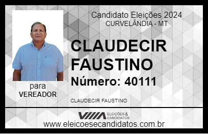 Candidato FIÃO CABELEIREIRO 2024 - CURVELÂNDIA - Eleições